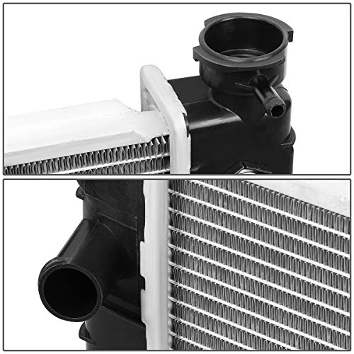 DNA Motoring OEM-RA-681 Factory Style Aluminum Cooling Radiator Compatible with 88-94 Chevy S10 Blazer / 88-93 S10 Pickup / 92-94 Jimmy, 26-1/4‘’ X 16-1/4‘’ X 1-1/4‘’