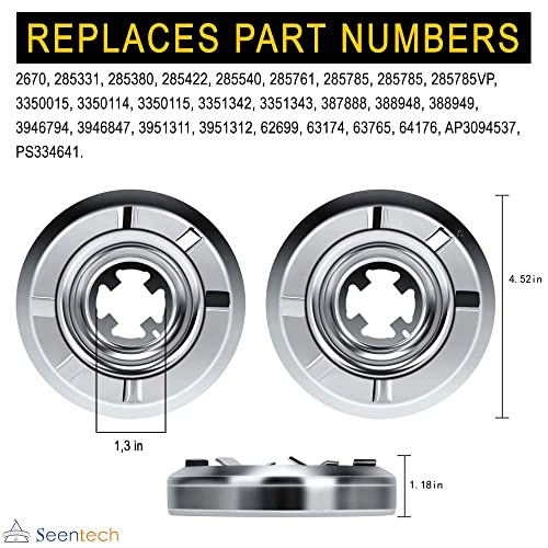 285785 Washer Clutch Kit by Seentech Compatible with Whirlpool, Kenmore Washers - Replaces Part Number: 3351343,PS334641,285331,3351342,3946794,3951311,AP3094537,62699,AH334641,EA334641,LP326