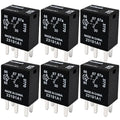Cuttnell 6-Pack 13502751 Relay 12VDC 35A 5-Pin Relay