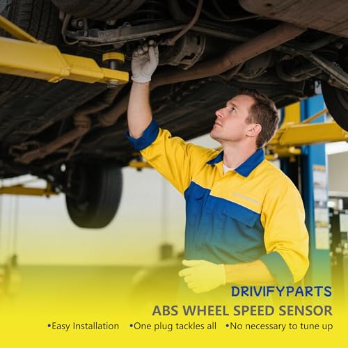 ABS Wheel Speed Sensor Front and Rear Left and Right Fit for Chevy & Buick Models - Verano 2012-2017, Cruze 2011-2015, Volt 2011-2015 - Front and Rear, Driver and Passenger Side, (4pcs)