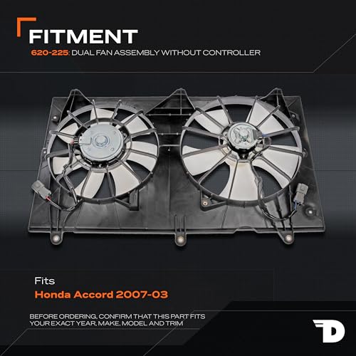 Dorman 620-225 Engine Cooling Fan Assembly Compatible with Select Honda Models