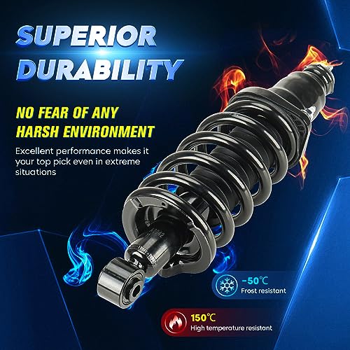 Rear Strut Shock Assembly w/Coil Spring for Honda Element (EX, LX) 2003-2011, Replace 171101L 171101R, Left & Right, 2PCS