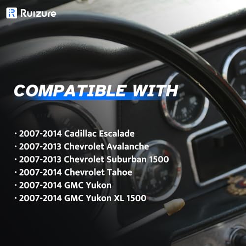 ABS Wheel Speed Sensor Front Rear Left Right fit for GMC Yukon XL 1500, Chevy Tahoe Suburban Avalanche, Cadillac Escalade 2007 2008 2009 2010 2011 2012 2013 2014, Driver Passenger, 4pcs