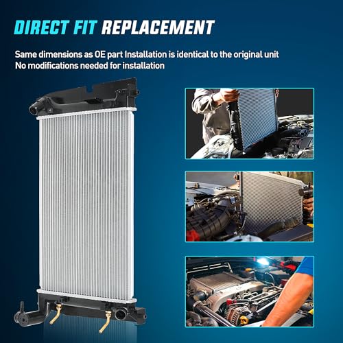 Nilight Radiator for Toyota Corolla 2003 2004 2005 2006 2007 2008,Toyota Matrix 2005 2006 2007 2008 2009 2010 2011 2012 2013 2014 2015-2018,Pontiac Vibe 2003-2008 Engine: 1.8L l4 Aspirated