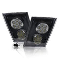 TINWID1919 LED Fog Light Lamp Replacement for 2003-2017 Volvo VNL/VN Trucks Set LH&RH Passenger&Driver