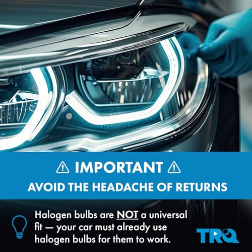 TRQ 2 Piece Headlight Assembly Set Chrome Bezel Driver & Passenger Side Halogen for Honda CR-V 1997-2001 33101S10A01 33151S10A01