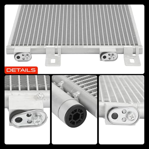 A-Premium Air Conditioning A/C Condenser Compatible with Mini Cooper 2002-2008 L4 1.6L, Replace# 64531490572