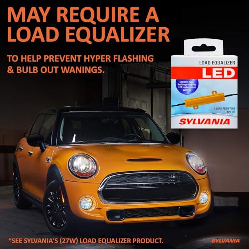 SYLVANIA - 3157 ZEVO LED Red Bulb - Bright LED Bulb, Ideal for Stop and Tail Lights (Contains 2 Bulbs)