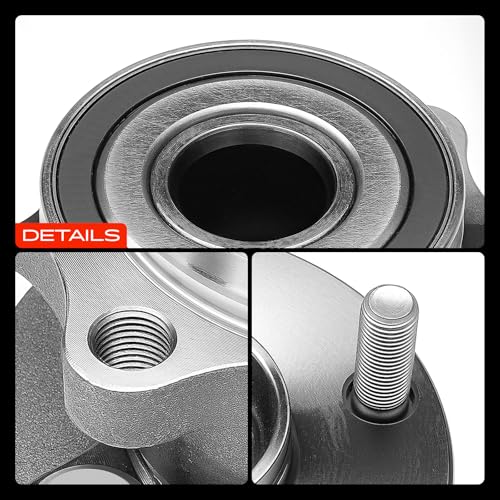 A-Premium 2 x Rear Wheel Bearing and Hub Assembly with 5-Lug Compatible with Subaru Forester 2014-2018, Impreza 2012-2021, Crosstrek 2016-2021, XV Crosstrek 2013-2015
