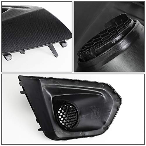 DNA MOTORING FL-ZTL-273 Front Bumper Fog Light With Bezel Driver & Passenger Side Enhance visibility [Compatible with 12-14 Subaru Impreza]