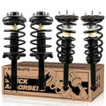KUIPERAUTO Front and Rear Complete Struts Coil Springs and Shock Absorbers Assembly 171327 171419 171418 Compatible for 2000 2001 Nissan Maxima Infiniti I30 Replacement 4PCS