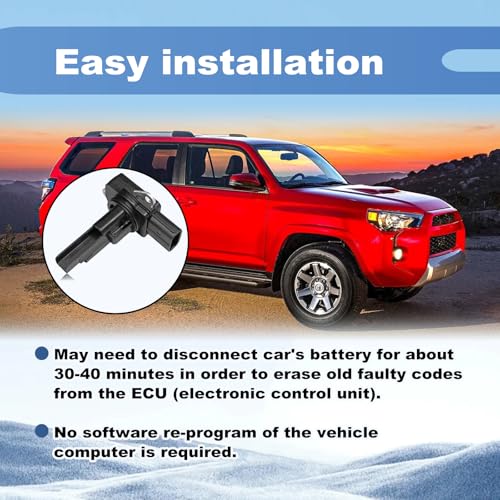 1 Pcs MAF Mass Air Flow Sensor Meter, Compatible with 2007-2017 Camry, 2009-2018 Corolla, 2006-2018 RAV4, 2007-2012 ES350, 2007-2012 RX350, Replace OE Number 197-6110,1976110,197400-5150, 22204-0H010