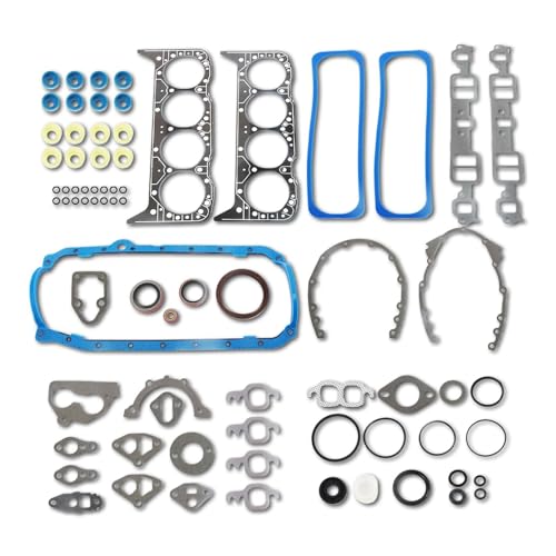 Assembroverse 260-1269 SBC Engine Gasket Set Compatible with C1500/C2500/K1500 G20/G30 5.7L 350 V8 (1987-1995) | Replace KS2666 T598122 Premium Head Gasket Kit