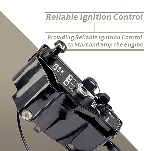 YIYANTO Ignition Switch Box Replacement for Harbor Freight Predator 22HP 670cc V-Twin Gas Engine 61614 Control Box/Throttle Cont