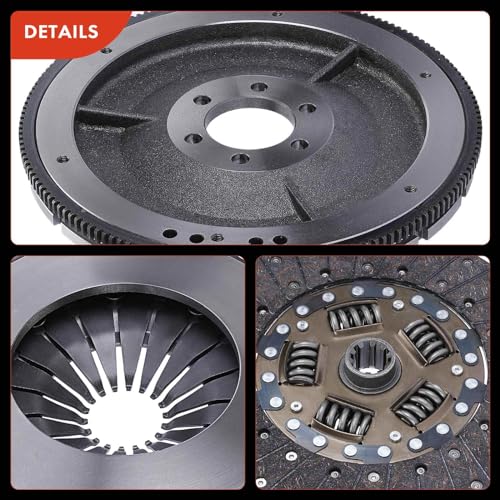A-Premium Transmission Clutch Kit with Flywheel Compatible with Jeep Grand Cherokee 1994-1996, Wrangler 1994-1995/1997-2004, Cherokee 1994-2001, TJ 1997-2004, 4.0L