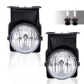 PIT66 Fog Lights, Assembly Left/Right Clear Lens + Wire Harness