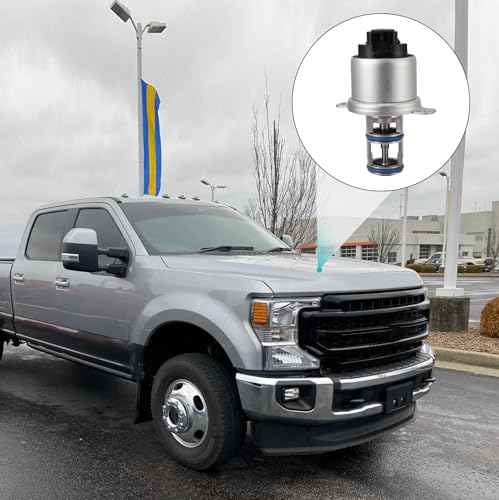 AULINK EGV1034 5C3Z9F452AA EGR Exhaust Gas Recirculation Valve 6.0 Powerstroke For Ford F250 F350 F450 F550 Super Duty 2005-2007,E-350 E-450 Super Duty 2005-2010,Excursion 2005 EGV1031 CX2466RM