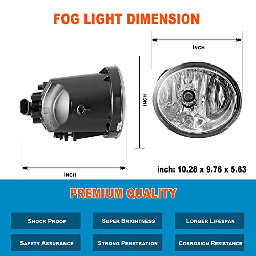 Nixon Offroad Fog Lights for 2001-2007 Toyota Sequoia, 2000-2006 Tundra