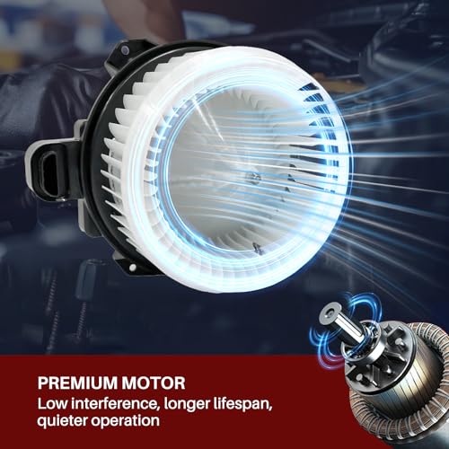 Aspligo 700215 Front AC Heater Blower Motor Fan Fit for Dodge Journey for Lexus ES300H ES350 GX460 RX350 RX450H for Toyota 4Runner Avalon Camry Highlander Tundra Venza 68232372AC，87103-0E040