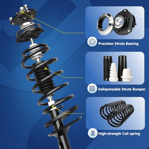 Vextone - Front Struts and Shocks for 2012-2016 Dodge Grand Caravan (NO RT)