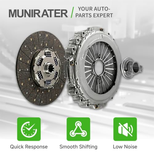 munirater 6DCT250, DPS6 Transmission Clutch Kit with Clutch Fork Kit Replacement for Focus 2012-2019, Replacement for B-MAX 2012-2019