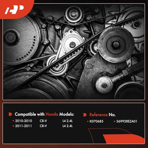 A-Premium 68.57 In Serpentine Belt Fit for Honda CR-V CRV 2010 2011 L4 2.4L, 56992-REZ-A01