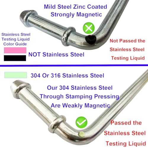 16PCS Exhaust Hanger 304 Stainless Steel 3/8"(10MM) Rod Rubber Hanger Set