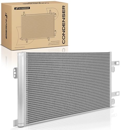 A-Premium Air Conditioning A/C Condenser Compatible with Ram ProMaster 1500 2500 3500 2014-2024, 3.0L 3.6L, Replace# 57008243AA