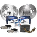 Detroit Axle - 10pc Brake Kit for 2003-2008 Toyota Corolla Front Disc