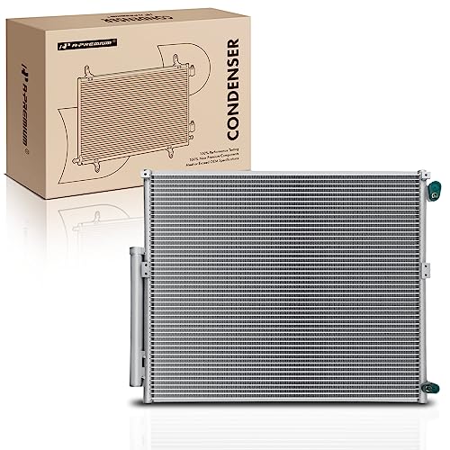 A-Premium Air Conditioning A/C Condenser Compatible with Toyota 4Runner & Lexus GX470 2003 2004 2005 2006 2007 2008 2009, 4.0L 4.7L, Replace# 8846135150