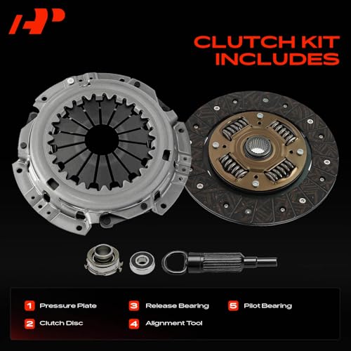 A-Premium Transmission Clutch Kit Set Compatible with Subaru Outback 2000-2009, Forester 1999-2013, Impreza 1999-2016, Crosstrek 2016-2017, Legacy 2000-2009, XV Crosstrek 2013-2015, Baja 2003-2006