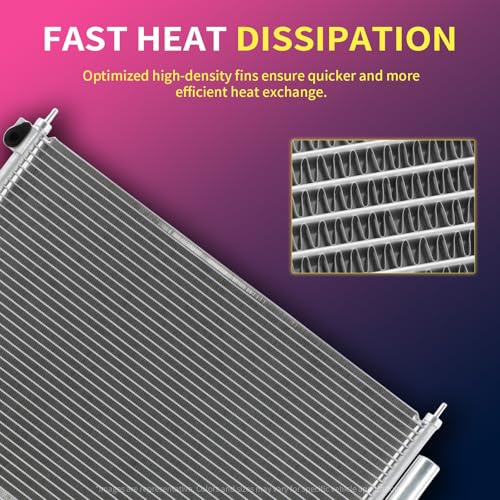 Readair A/C Condenser Fit for ChevroIet Blazer 1991-1987.GMC C1500 1984-1982 GAS
