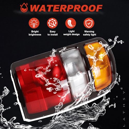 Tail Light Compatible With 2000-2006 Chevy Tahoe Suburban GMC Yukon XL Pair