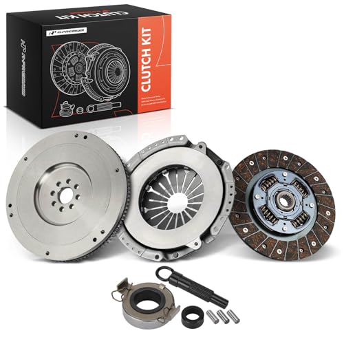 A-Premium Transmission Clutch Kit with Flywheel Compatible with Toyota Corolla 1998-2008, Matrix 2003-2008, MR2 Spyder, Celica 2000-2005 & Chevrolet Prizm 1998-2002, 1.8L