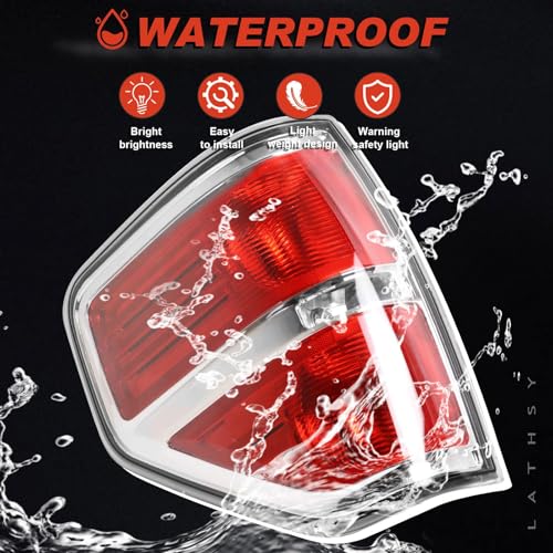 Tail Lights Compatible With 2009-2014 Ford F150 Driver and Passenger Side