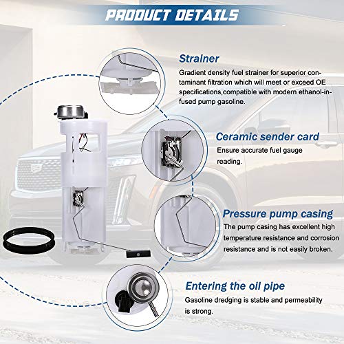 AP7161M Fuel Pump Module Assembly for 2002 2003 DODGE RAM 1500 TRUCK(for 26 Gal. Tank) E7161M