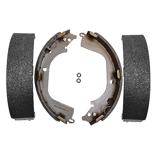Detroit Axle - Brake Kit for 2009-2013 Chevy GMC Silverado Sierra 1500 Front Drilled & Slotted Disc Brake Rotors Ceramic Brakes Pads Replacement Rear Brake Drums Brake Shoes