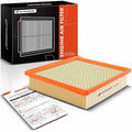A-Premium Engine Air Filter Compatible with Toyota, Dodge, Jeep & Lexus Models - Camry, Highlander, Avalon, Sienna, Durango, Grand Cherokee, ES350, NX300, RX350 - Replace# 17801-0P050