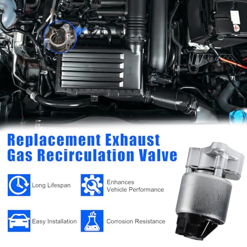 EGV589 EGR Valve For Chevy 1500 Astro Blazer Impala Express Silverado Tahoe, For Cadillac Escalade, For GMC K1500 Savana Sierra Yukon, For Buick LeSabre Regal, For Isuzu, For Pontiac, OE: EGR1273