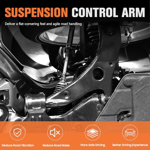 Front Lower Control Arms Suspension Kits Ball Joint Assembly Fit for Acura MDX 2001-2005, Fit for Honda Pilot 2003-2005, 8PCS