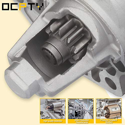 OCPTY Starter for 56027702AB fit for 1999 2000 2001 2002 2003 for Ram 1500 2500 3500 Van for Mitsubishi Raider 2006 2007 2008 2009 Pickup 2006 2007 2008 2009 for Mitsubishi Raider