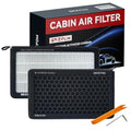 SEZFOM HEPA Cabin Air Filter for Tesla Model 3 Model Y (2016-2026) with Activated Carbon(2-pack) Dual layer Air Filter Replacement