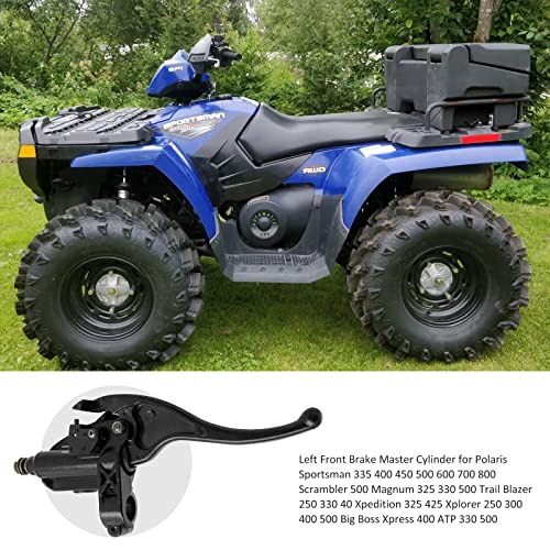 Left Front Brake Master Cylinder for Polaris Sportsman 335 400 450 500 600 700 800 Scrambler 500 Magnum 325 330 500 Trail Blazer 250 330 40 Xpedition 325 425 Xplorer 250 300 400 500 ATP 330 500