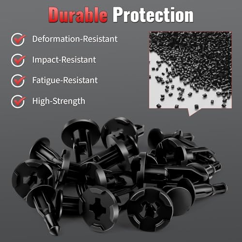 120PCS Body Retainer Fastener Clip Compatible with Toyota Tacoma 2005-On