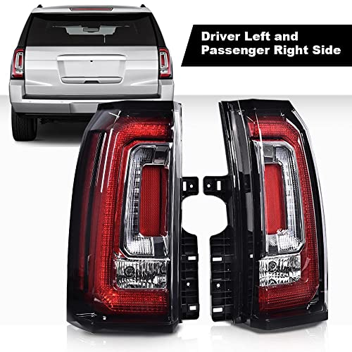 G-PLUS LED Bar Tail Lights Fit 2015-2020 GMC Yukon