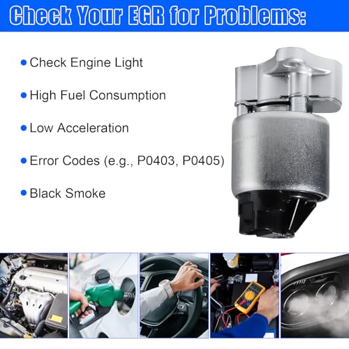 EGV589 EGR Valve For Chevy 1500 Astro Blazer Impala Express Silverado Tahoe, For Cadillac Escalade, For GMC K1500 Savana Sierra Yukon, For Buick LeSabre Regal, For Isuzu, For Pontiac, OE: EGR1273