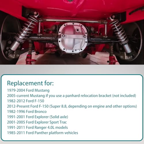 8.8 Differential Cover Rear End Girdle System, Fit for Ford Mustang/F-150
