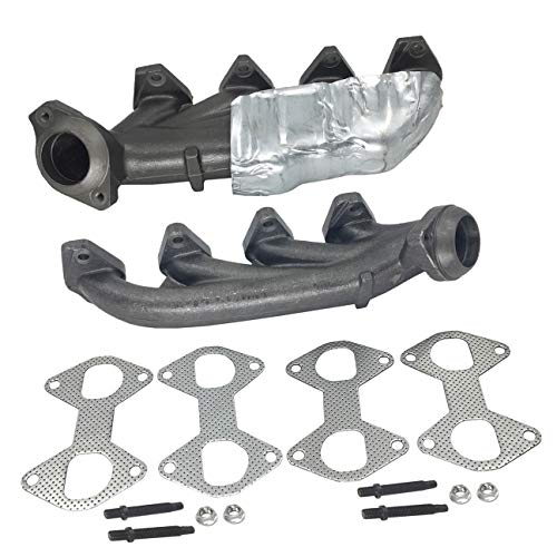 Left+Right Exhaust Manifold Kit For 2005-2009 Ford Expedition F-250 Super Duty F-350 Super Duty For 2004-2009 Ford F-150 For 2005-2009 Lincoln Navigator For 2006-2008 Lincoln Mark LT 674-695, 674-694