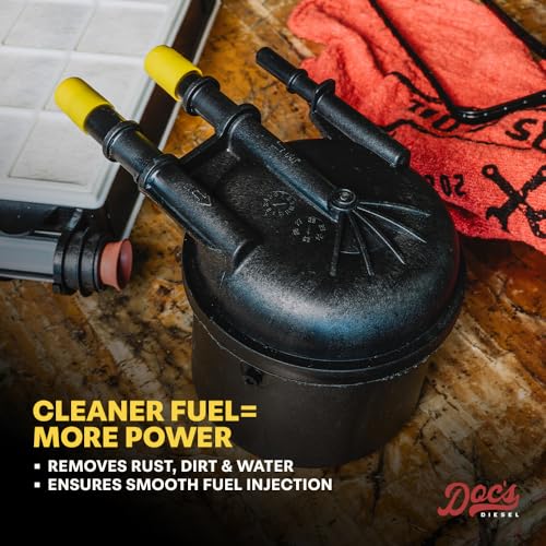 Doc's Diesel Fuel Filter DGF408 | Compatible with Jeep Grand Cherokee 3.0L Diesel 2014-2020 | Replaces 04726067AA