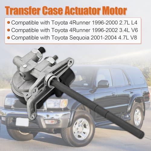Raodelupe Transfer Shift Actuator Assy Compatible with Toyota 4Runner 1996-2002 Fit For Toyota Sequoia 2001-2004 Replaces 36410-34022 3641034022